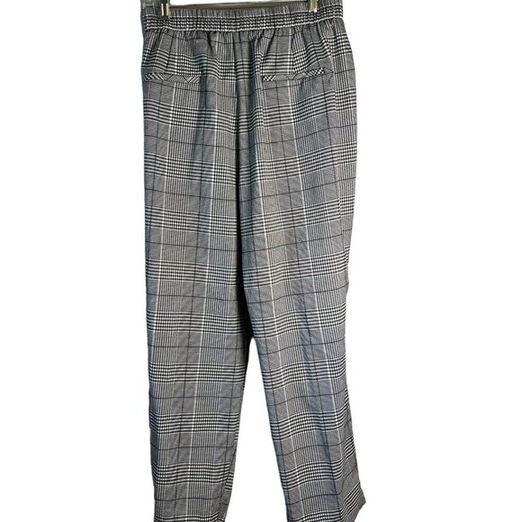 CATO Women's Black & White Plaid Size 22/24W Pants - Picture 2 of 10